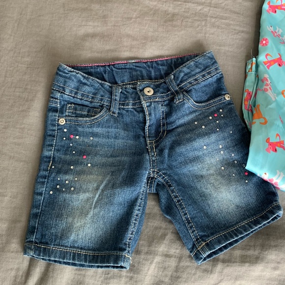 7 Girls Items Size 4T | 4 Bottoms Tops PJs GUC - Picture 8 of 8